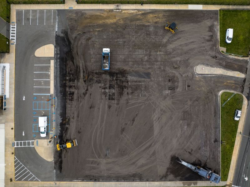 Parking Lot Excavation in Acworth, GA