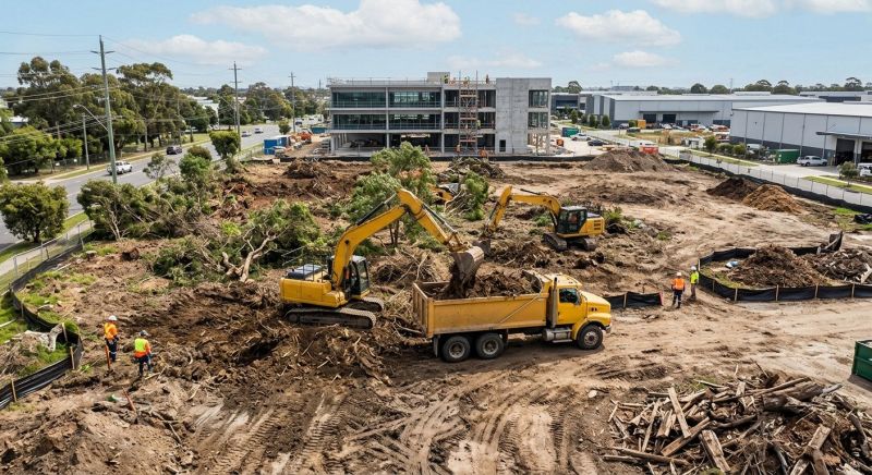 Commercial Site Clearing in Atlanta, GA